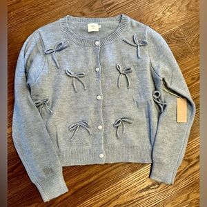 NWT Luna Ivy Bow Sweater